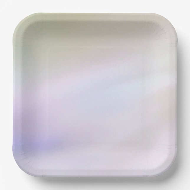 Weiche Nebelpapierplatte Pappteller (Vorderseite)