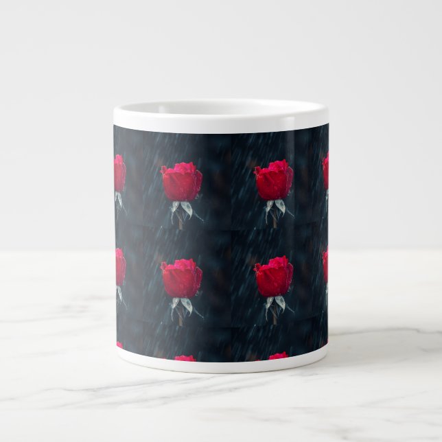 Weiche & neutrale Tasse🌹 Jumbo-Tasse (Vorderseite)