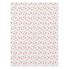 Weiche Pastel Fall Leaf Muster | Minimalistischer Tischdecke