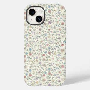 Weiche Pastell-Blumenmuster Süße Handyhülle Case-Mate iPhone 14 Hülle