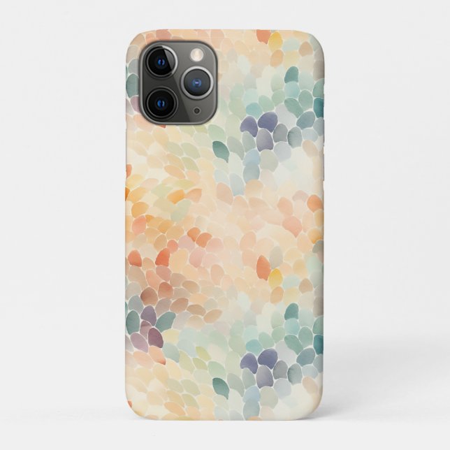 Weiche Pastell-Wasserfarben-Abstrakt Case-Mate iPhone Hülle (Rückseite)