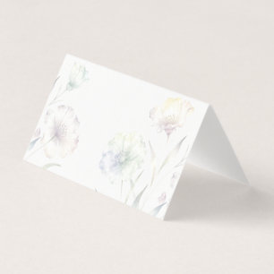Weiche Pastell-Wildblumen Aquarell Grazie