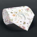 Weiche Pastell-Wildblumen Frühlingswiese Krawatte<br><div class="desc">Schönes,  boho-inspiriertes Design mit weichen pastellfarbenen Wildblumen in verschiedenen Farbtönen von Rosa,  Lavendel,  Gelb und Grün.</div>