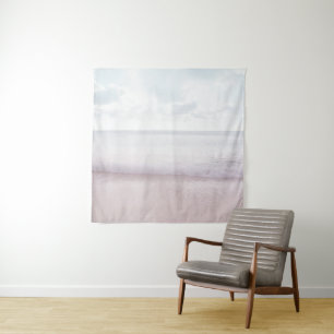 Weiche Pastellbäume 4 #ocean#art Wandteppich