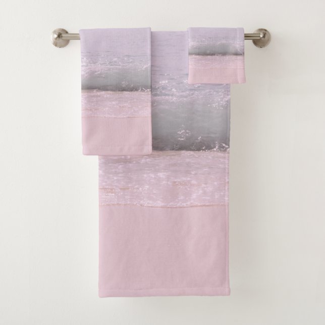 Weiche Pastellbäume 5 Badhandtuch Set (Insitu)