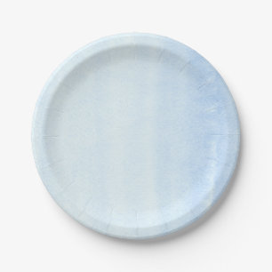 Weiche Pastellfarben Blau Pappteller