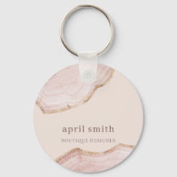 Weiche Pastellfarben Rose Gold Agate Marmor Textur
