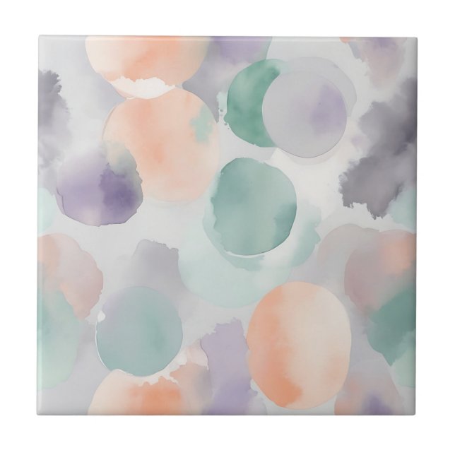 Weiche, pastellfarbene Waschbecken Fliese (Vorderseite)