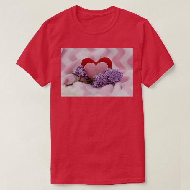 Weiche, pastellige Stoffe T-Shirt (Design vorne)