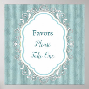 Weiche Pastelltöne, grünes Plakat