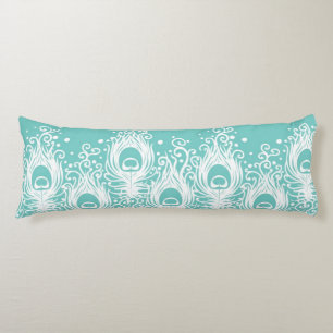 Weiche Pfaufedern Seitenschläferkissen