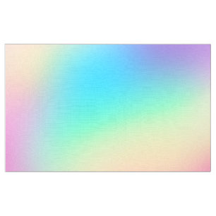 Weiche Prismatische Pastell Rainbow Gradient Stoff