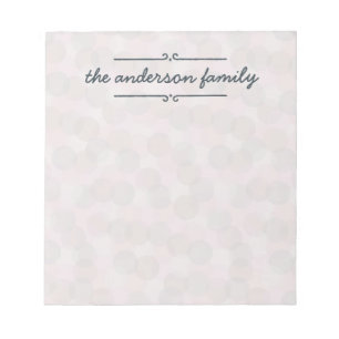 weiche Punkte Notizblock