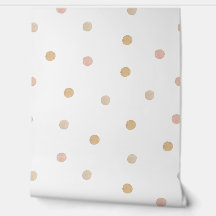 Weiche Punkte: Wasserfarbpolka-Punkt