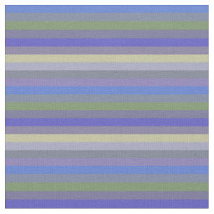 Weiche Retro-Regenbogen-Horizontale Streifen Stoff