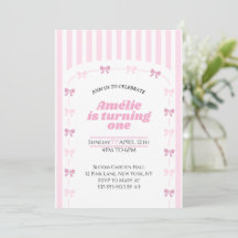 Weiche rosa Coquette-Schleife Mädchen erster Gebur