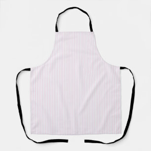 Weiche rosa gestreifte Küchenschürze Schürze