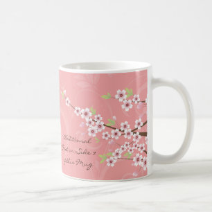 Weiche rosa Kirschblüte Kaffeetasse