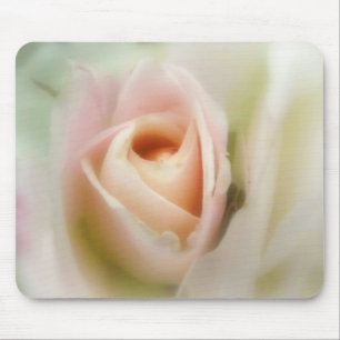 Weiche rosa Rosen-Mausunterlage Mousepad