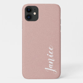 Weiche, rosa Sandtextur hinzufügen Case-Mate iPhone Hülle