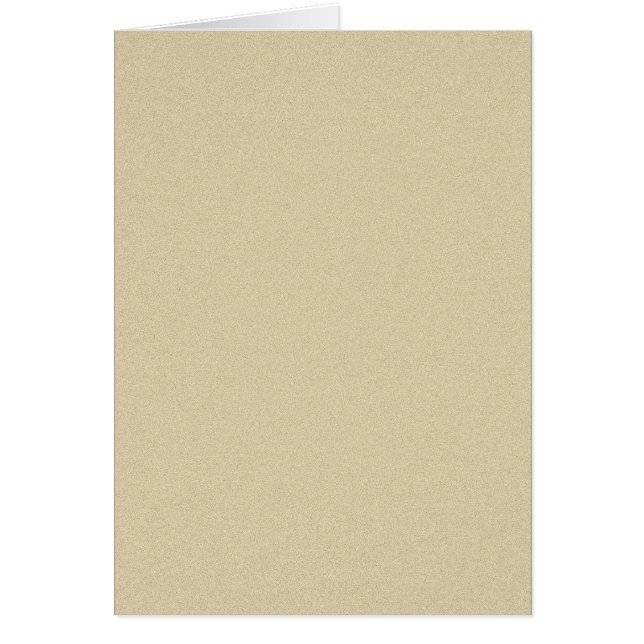 weiche Sand Hintergrundfarbe Textur Blank Grußkart (Vorne)