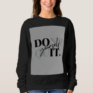 Weiche schwarze Ästhetik-T-Shirts für Mädchen Sweatshirt