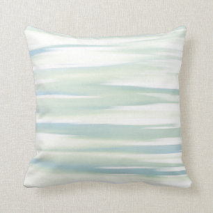 Weiche türkisfarbene Waagen Kissen