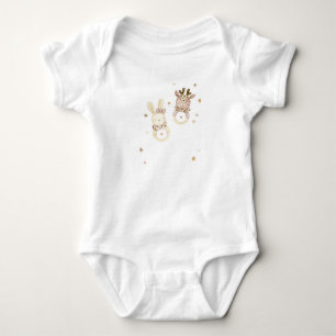 Weiche und süße Freunde Baby Strampler