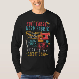 Weiche und warme Stoffquilt-Nähidee T-Shirt