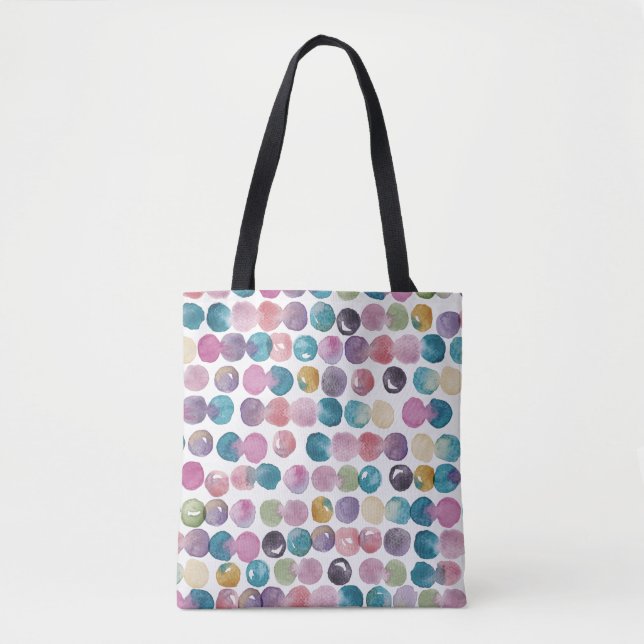 Weiche Wasserfarben-Tasche – Elegante künstlerisch (Vorderseite)