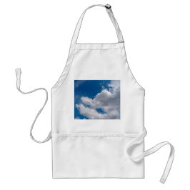 Weiche weiße Wolke Schürze