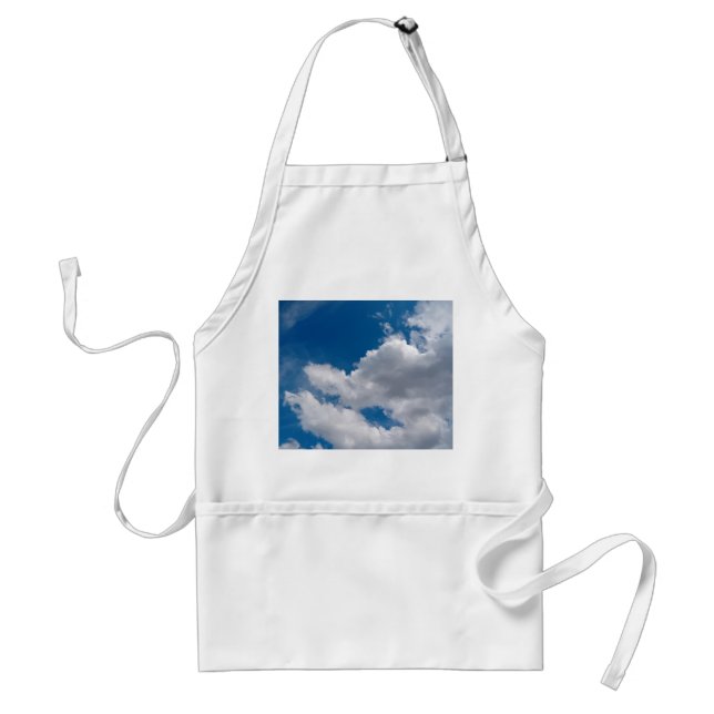 Weiche weiße Wolke Schürze (Vorne)