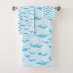 Weiche Wolken  Badhandtuch Set
