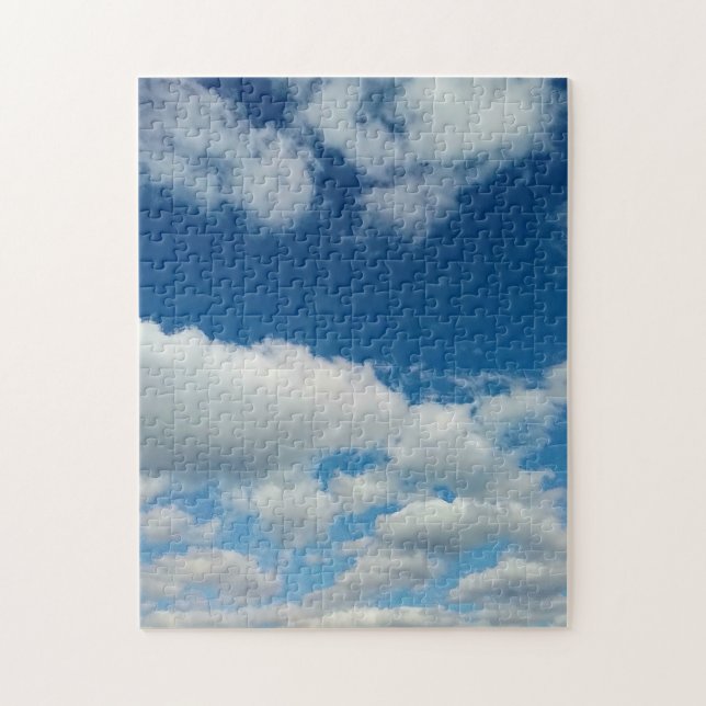 Weiche Wolken Puzzle (Vertikal)