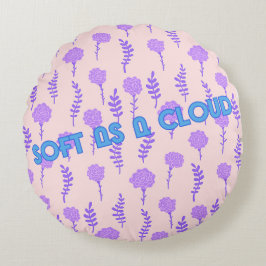 WEICHEN ALS KLOUD RUNDES KISSEN