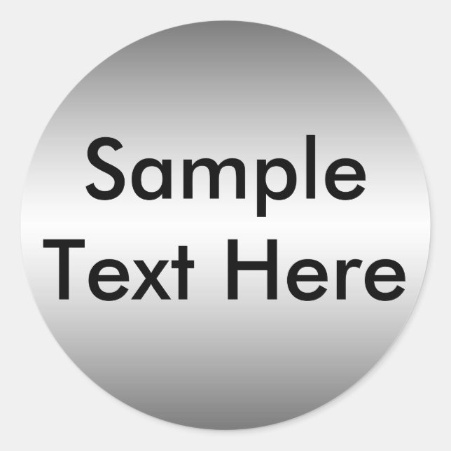 Weicher Aufkleber für Metallaussehen (Vorderseite)