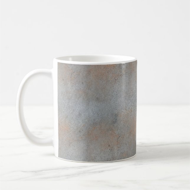Weicher Betonpfosten mit Clay-Bild Kaffeetasse (Links)