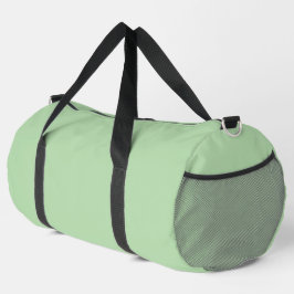 Weicher, blassgrüner Hintergrund mit subtiler Vert Duffle Bag