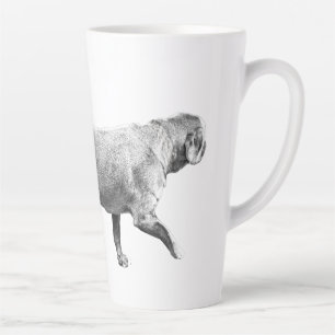 weicher Frostschritt Milchtasse
