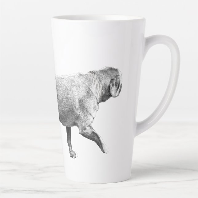 weicher Frostschritt Milchtasse (Rechts)