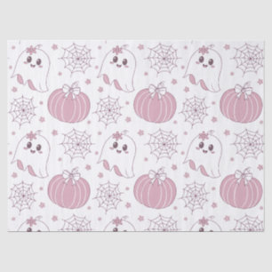 Weicher Goth-Pastell-Halloween-Muster Seidenpapier