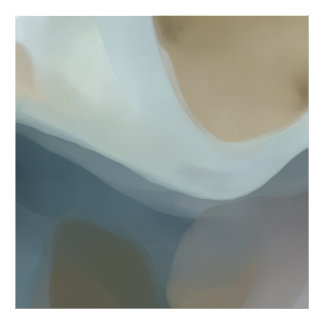 Weicher Horizont Abstrakte Kunst Fotodruck