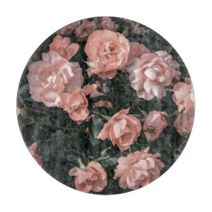 Weicher Pastellrosen-Garten Schneidebrett