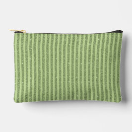 Weicher Pistazien-Glitter-Stil Minimal-Muster Zubehörtasche