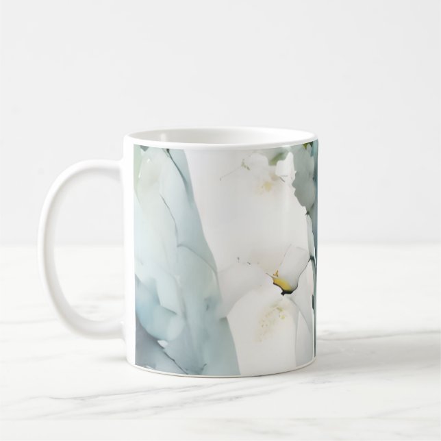 Weicher Salbeimarmor Kaffeetasse (Links)