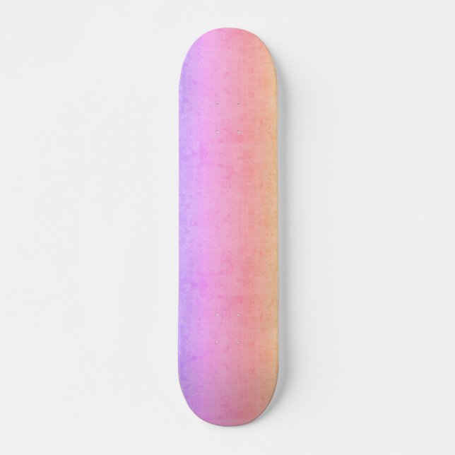 weicher Sonnenuntergang Skateboard (Vorne)