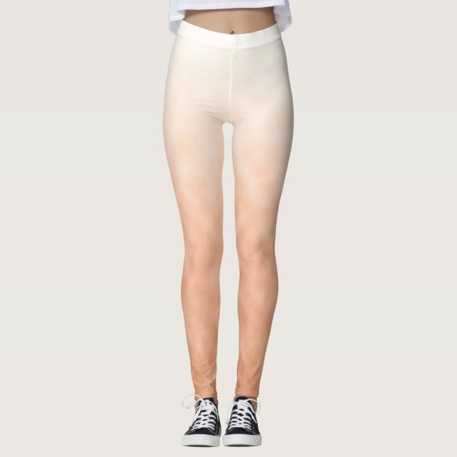 Weiches Anmachholz Leggings (Vorderseite)