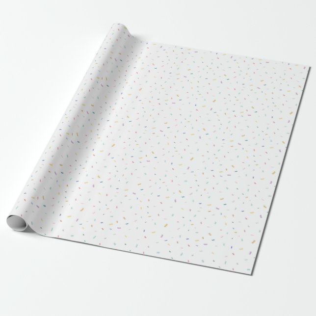 Weiches Aquarellmuster Geschenkpapier (Ungerollt)