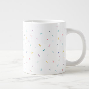 Weiches Aquarellmuster Jumbo-Tasse