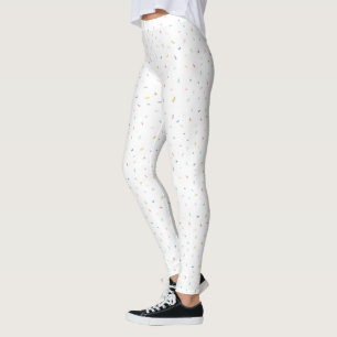 Weiches Aquarellmuster Leggings